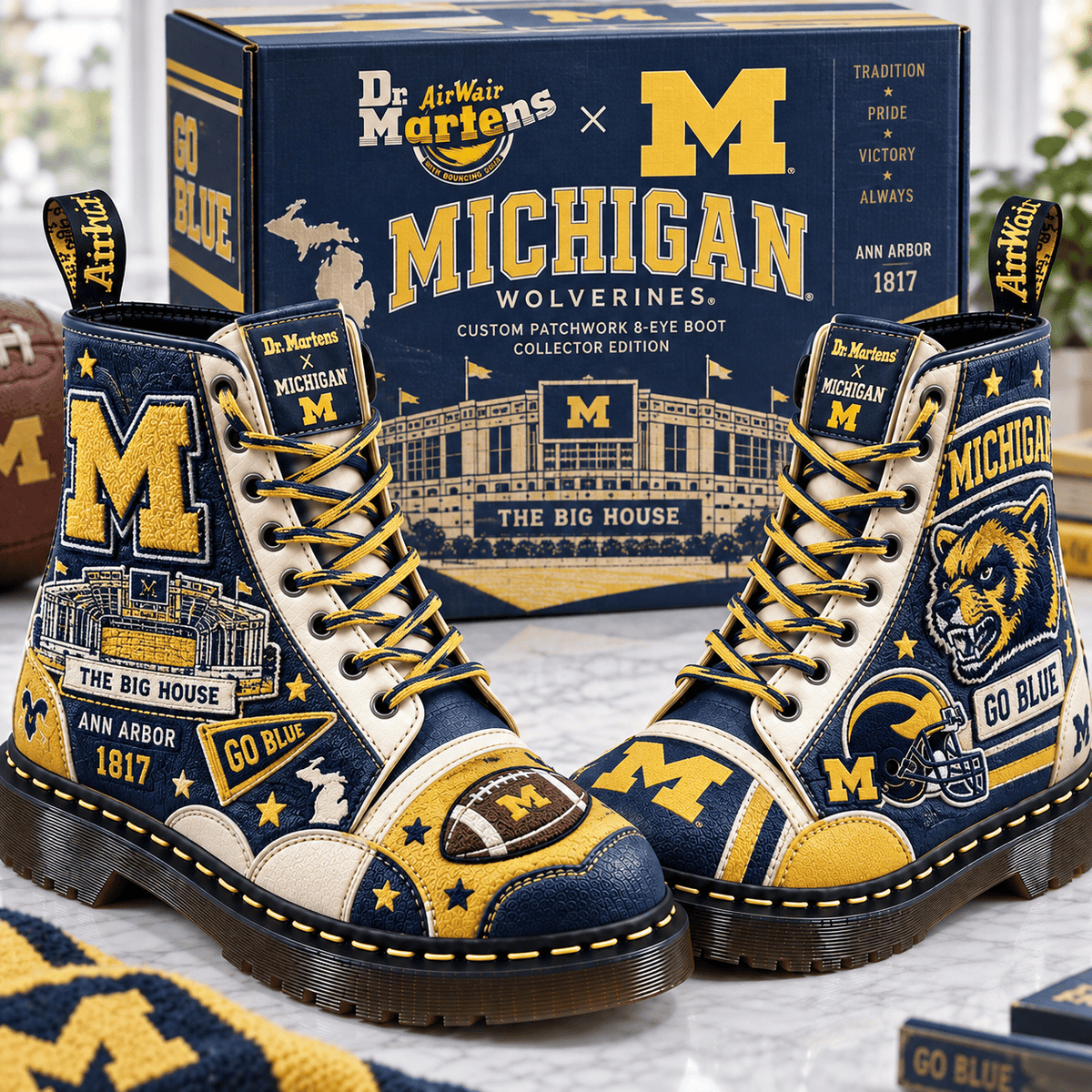 MWR Premium Leather Lace-Up Boots LNTH