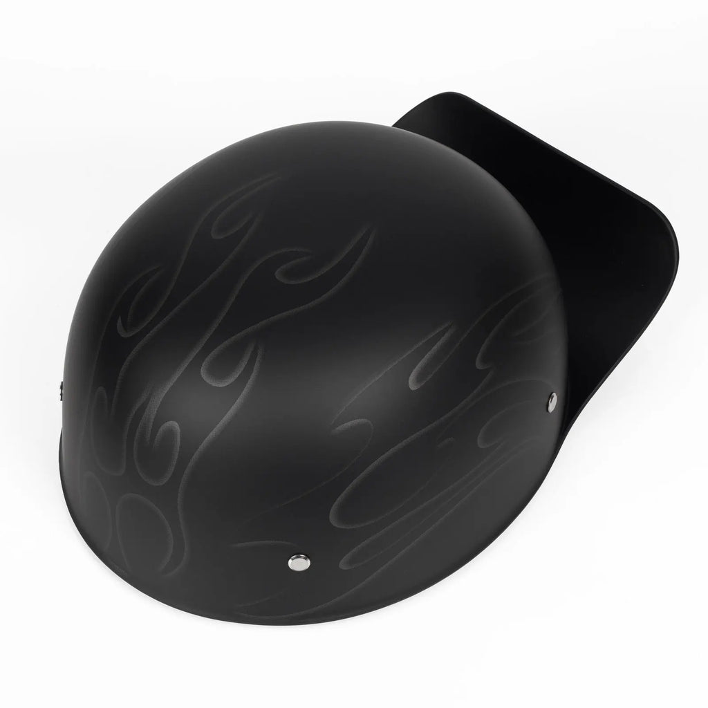 Crown Racing Motorcycle Half Helmet Certified Streetbike Open Face Helmets